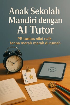 Anak Sekolah Mandiri dengan AI Tutor
